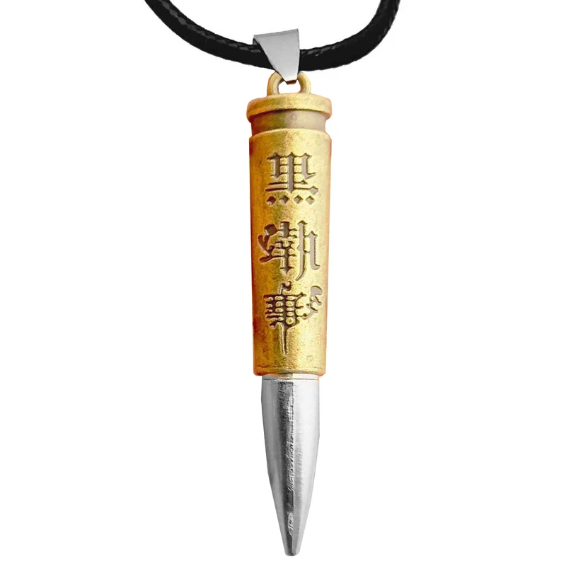 گردنبند مردانه طرح چینی مدل فشنگ کد 766GAM1