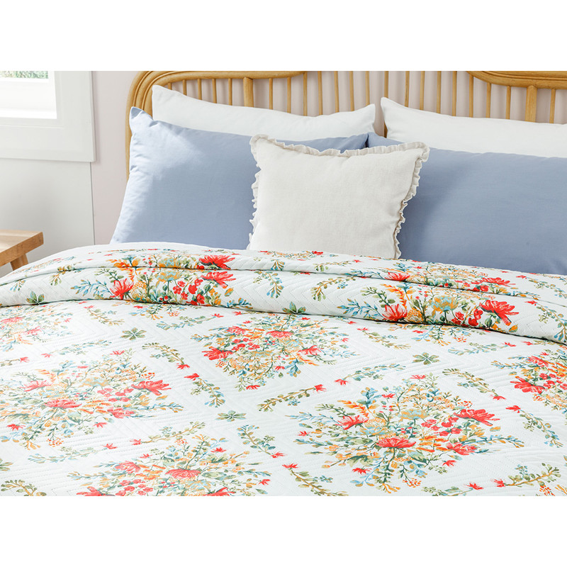 روتختی انگلیش هوم مدل Boho Flowers سایز 160×220 سانتی متر