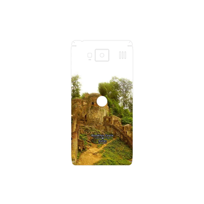 برچسب پوششی ماهوت مدل Roodkhan Castle مناسب برای گوشی موبایل موتورولا Droid Razr HD