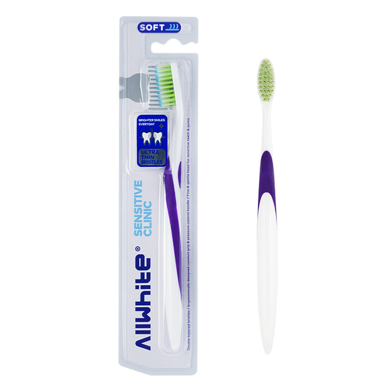 مسواک آل وایت مدل Sensitive Clinic با برس نرم