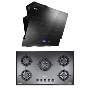 هود و اجاق گاز صفحه ای درخشان مدل نوت G605