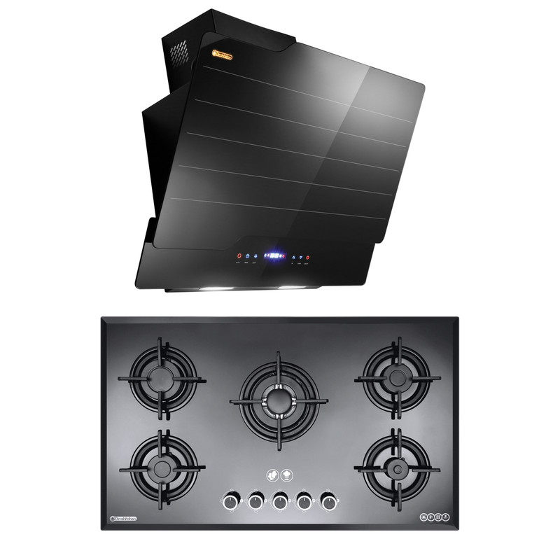 هود و اجاق گاز صفحه ای درخشان مدل نوت G605 هود و اجاق گاز صفحه ای درخشان مدل نوت G605