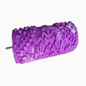 غلتک نقاشی طرح داماسک گل کد MK15-13 سایز 6 اینچ