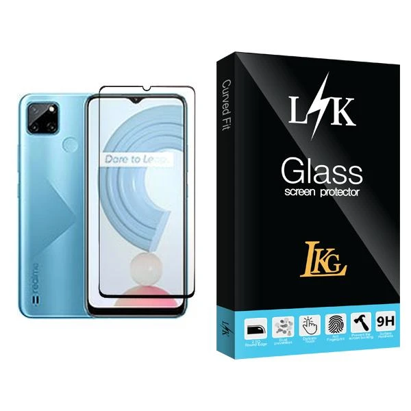 محافظ صفحه نمایش ال کا جی مدل LK Glass MIX001 مناسب برای گوشی موبایل ریلمی C21Y