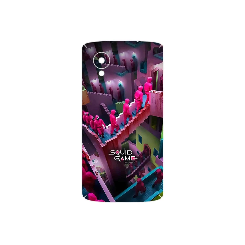 برچسب پوششی ماهوت مدل Squid Game مناسب برای گوشی موبایل گوگل Nexus 5