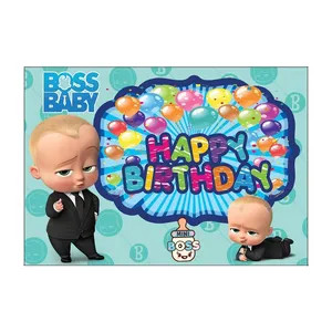 بنر تولد طرح بچه رئیس کد 60-03 