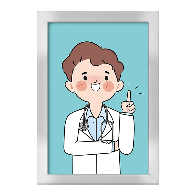 تابلو خندالو طرح پزشک و پرستار کد 31024