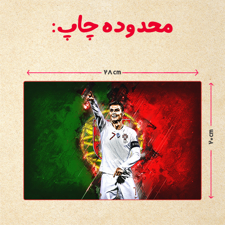 پازل 35 تکه مدل رونالدو کد 295