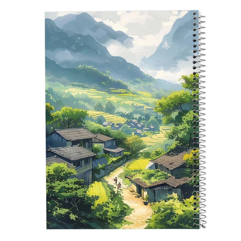 دفتر لیست خرید 50 برگ مدوپد مدل طبیعت کد DF15343