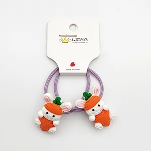 کش مو دخترانه مدل خرگوش کد KSH642 بسته 2 عددی