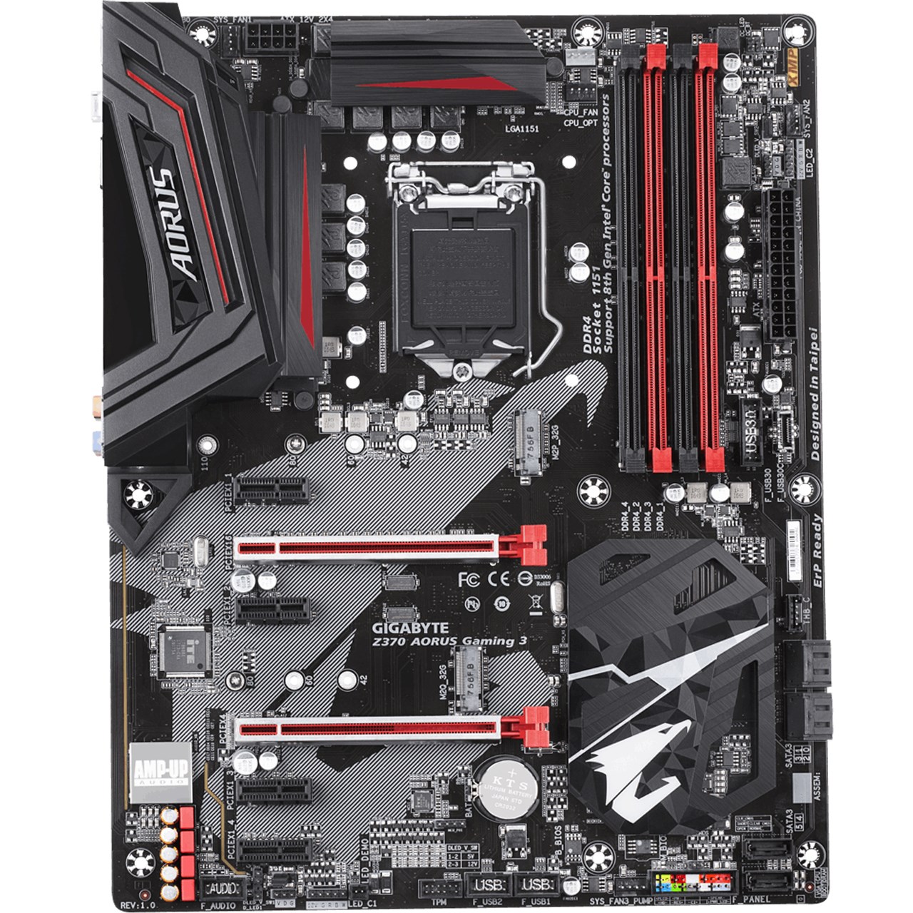 مادربرد گیگابایت مدل Z370 AORUS Gaming 3 (rev. 1.0)