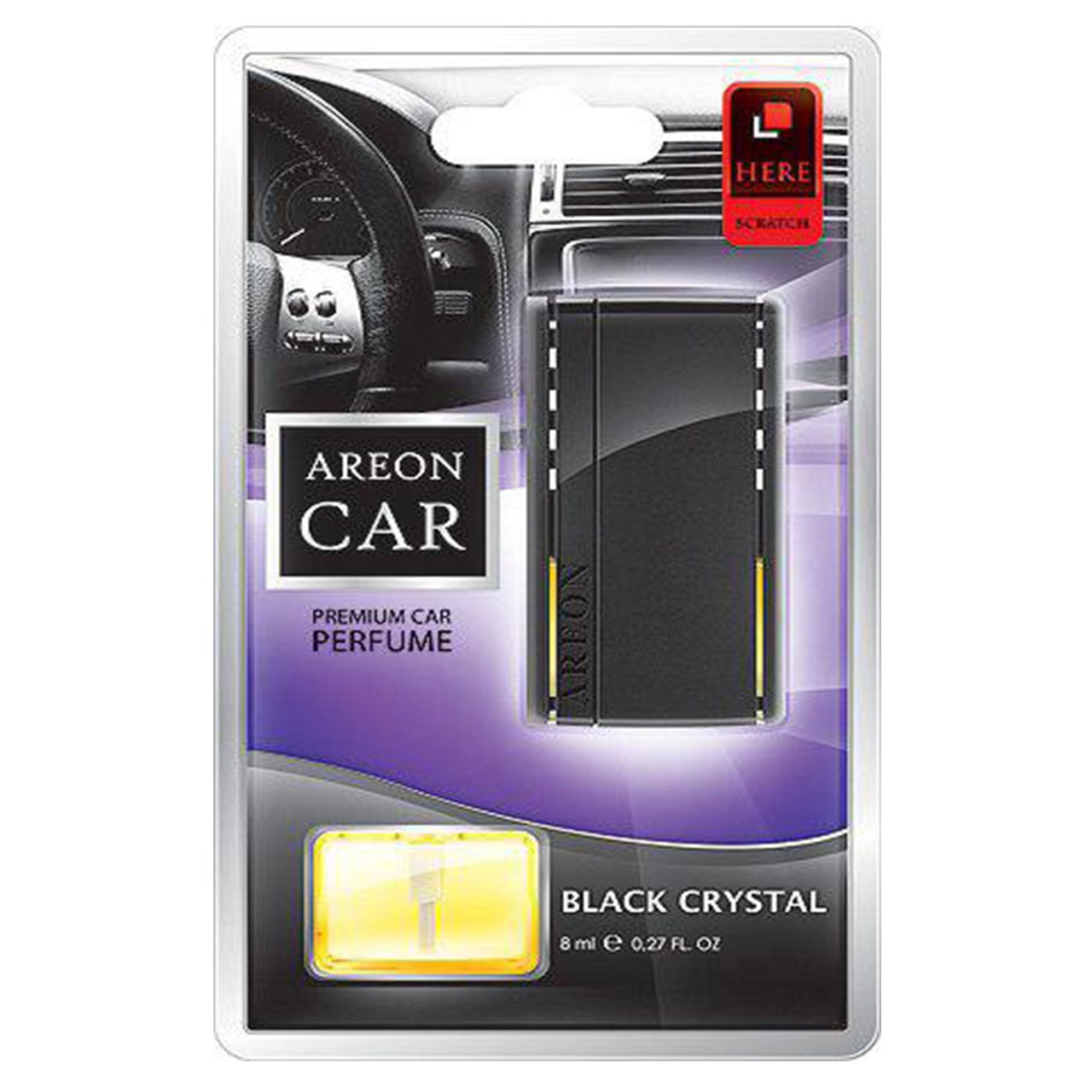 خوشبو کننده خودرو آرئون مدل Black Crystal