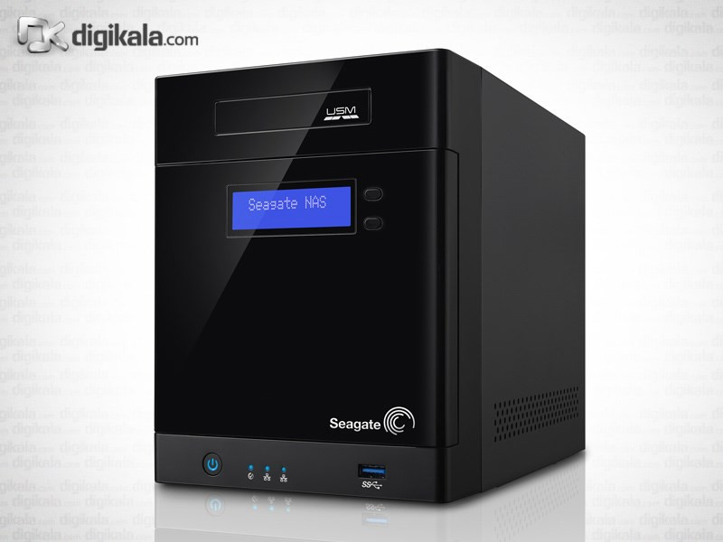 ذخیره ساز تحت شبکه 4Bay سیگیت مدل بیزینس استوریج بدون هارد دیسک