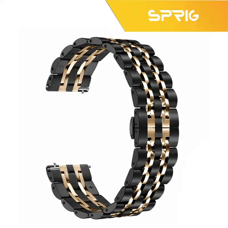 بند اسپریگ مدل 7Bid BLK مناسب برای ساعت هوشمند سامسونگ Galaxy Watch 5 40mm / Watch 5 44mm / Watch 5 pro 45mm