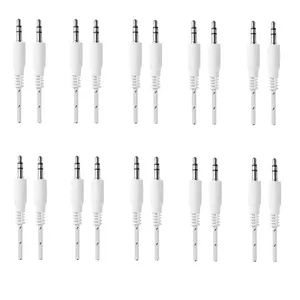 کابل AUX مدل SB-22 طول 0.8 متر بسته 10 عددی