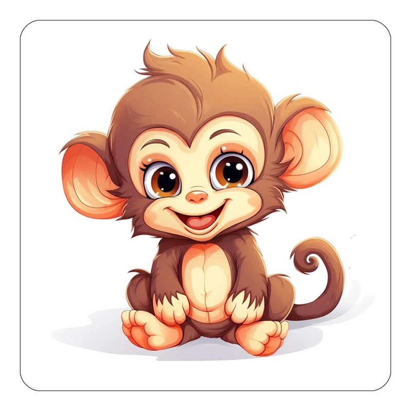 مگنت کاکتی طرح حیوانات کارتونی مدل mp28299