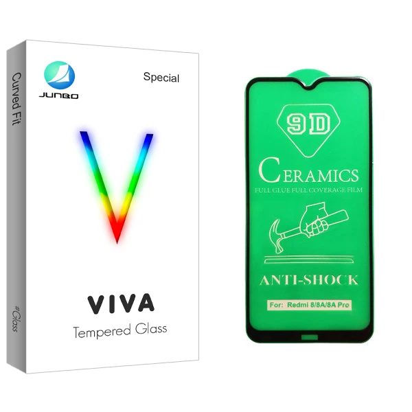 محافظ صفحه نمایش سرامیکی جانبو مدل Viva Glass مناسب برای گوشی موبایل شیائومی Redmi 8A
