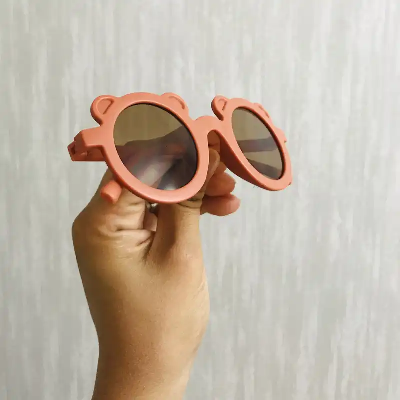 عینک آفتابی بچگانه مدل خرسی فانتزی کد  B AJO 005