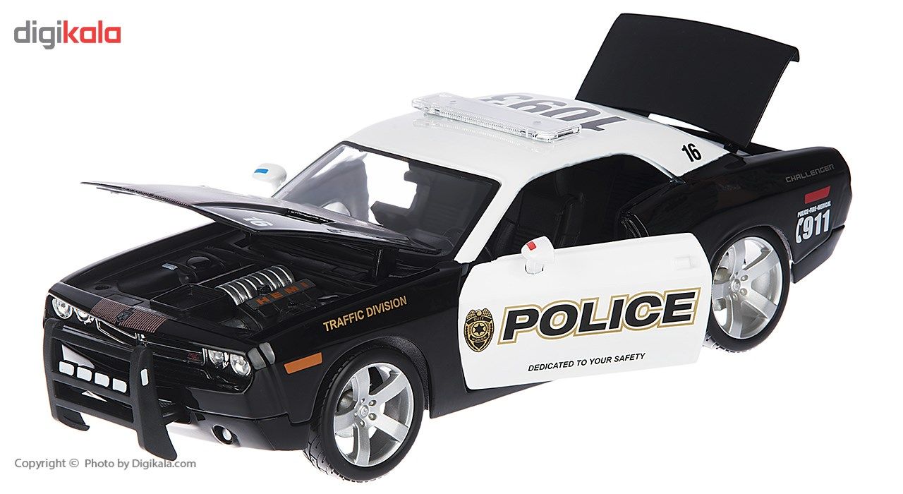 ماشین بازی مایستو مدل 2006Dodge Challenger Concept Police