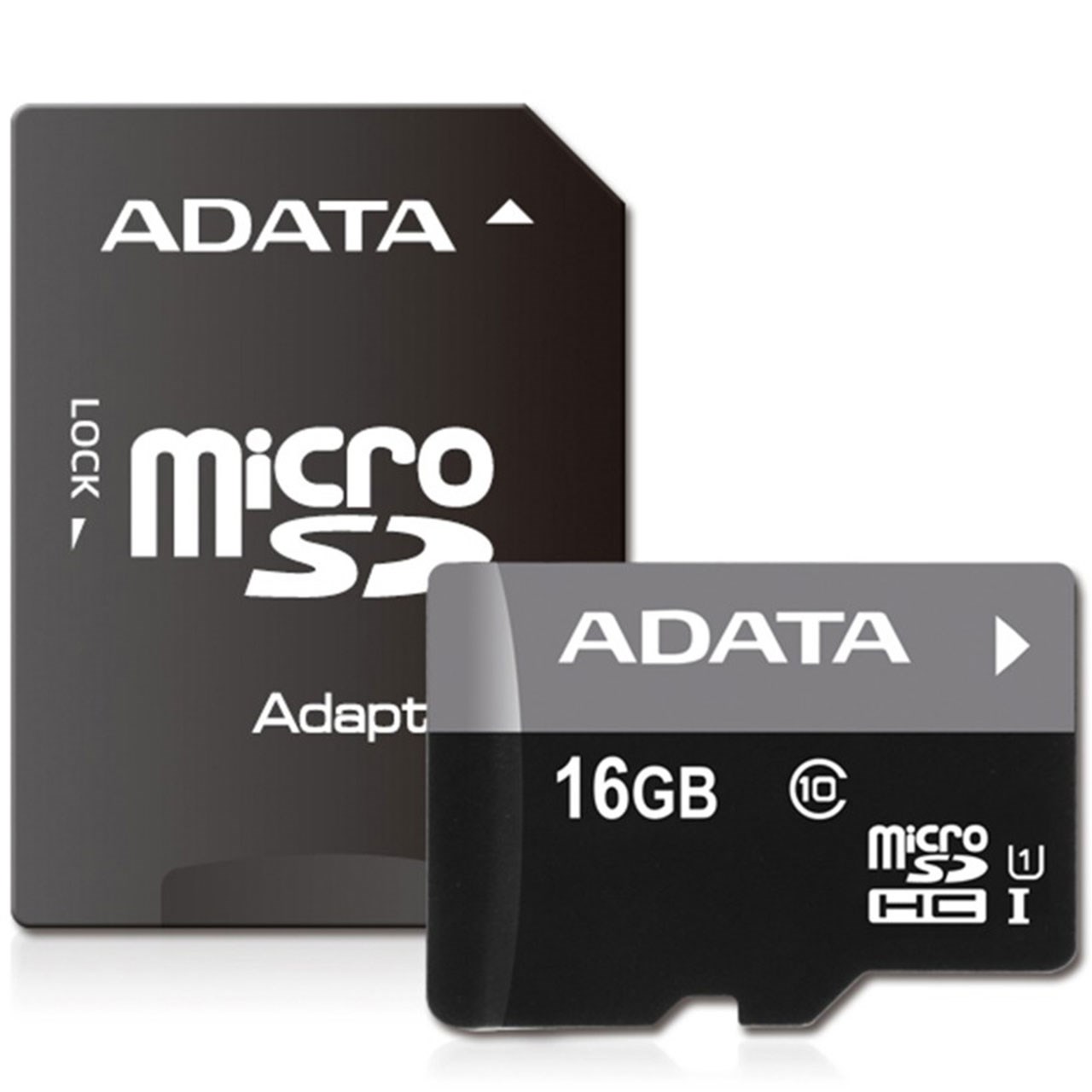کارت حافظه microSDHC ای دیتا مدل Premier کلاس 10 استاندارد UHS-I U1 سرعت 50MBps همراه با آداپتور SD ظرفیت 16 گیگابایت
