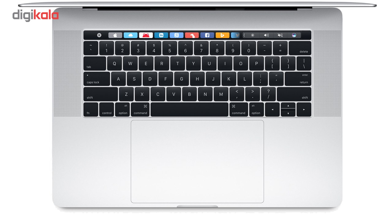 لپ تاپ 15 اینچی اپل مدل 2017 MacBook Pro MPTV2 همراه با تاچ بار