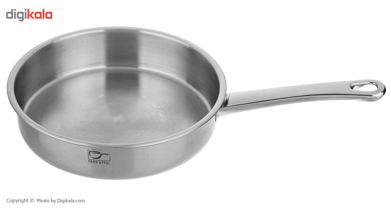 تابه پارس استیل مدل کف سه لایه کد 240 سایز 24