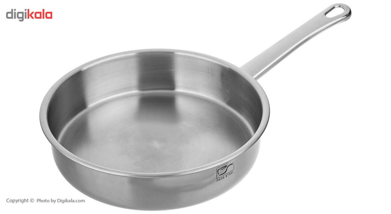 تابه پارس استیل مدل کف سه لایه کد 240 سایز 24