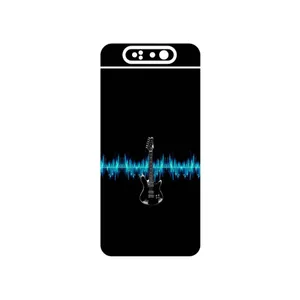 MAHOOT Electric Guitar Cover Sticker for Samsung Galaxy A80