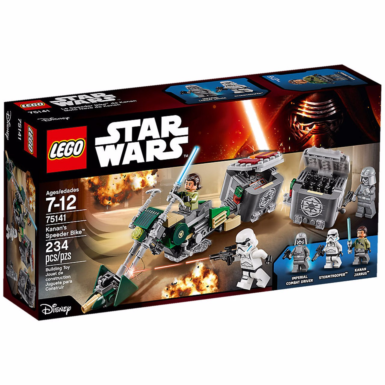 لگو سری Star Wars مدل Kanans Speeder Bike 75141