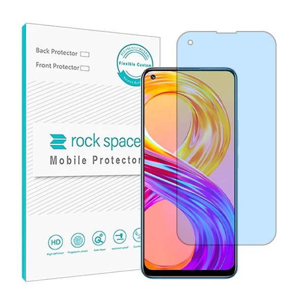 محافظ صفحه نمایش آنتی بلو راک اسپیس مدل HyBLU مناسب برای گوشی موبایل ریلمی 8 Pro RMX3081