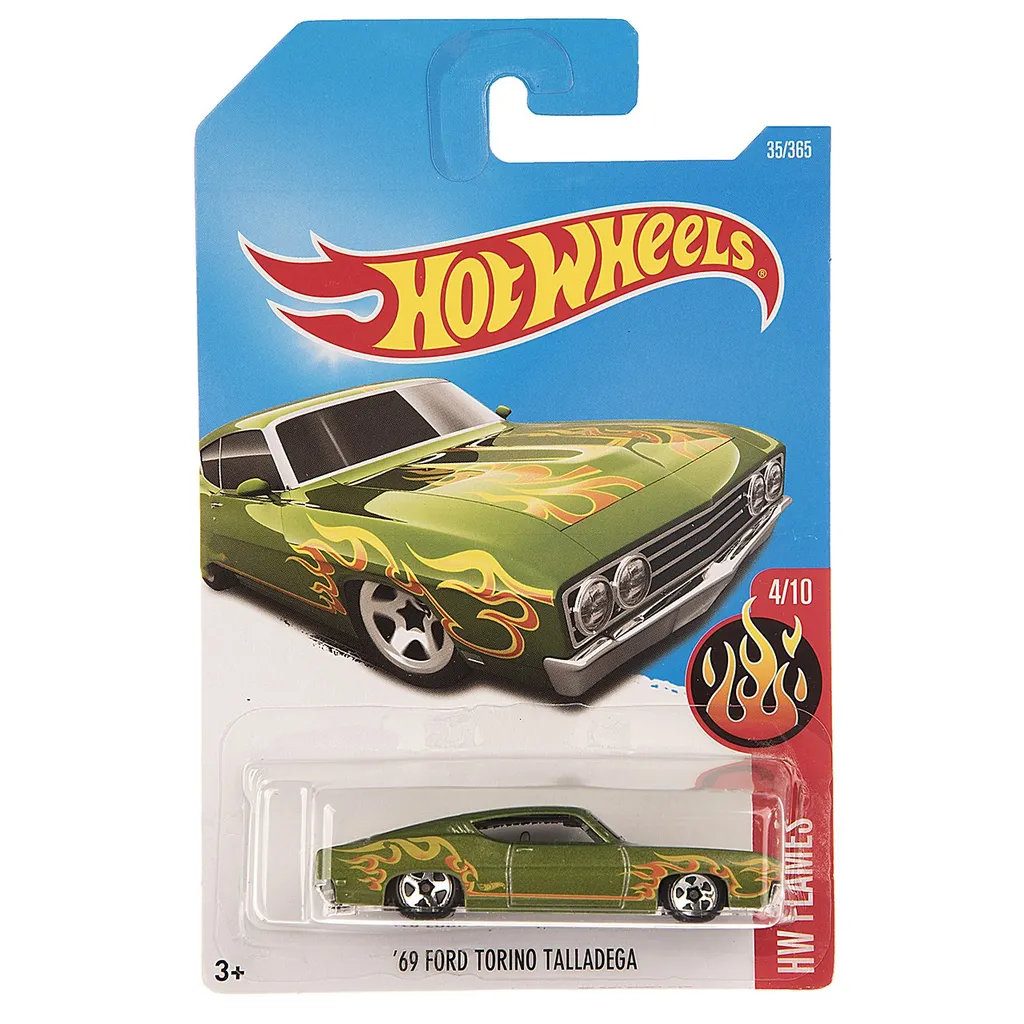ماشین بازی متل سری هات ویلز مدل 69Ford Torino