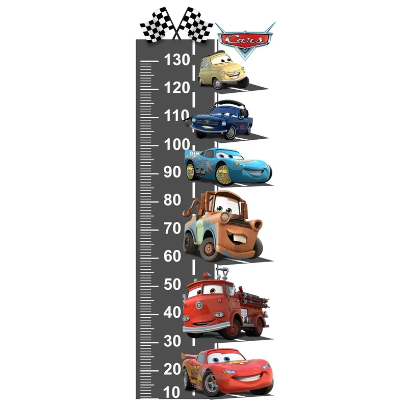 استیکر اندازه گیری قد ژیوار طرح ماشین ها-01