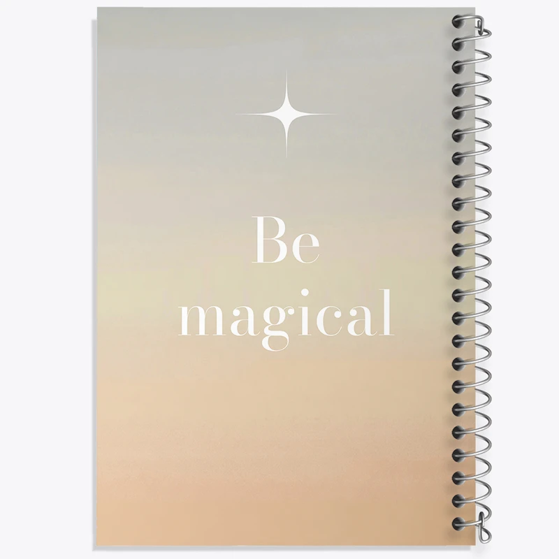 دفتر مشق 100 برگ خندالو طرح Be Magical کد N2288