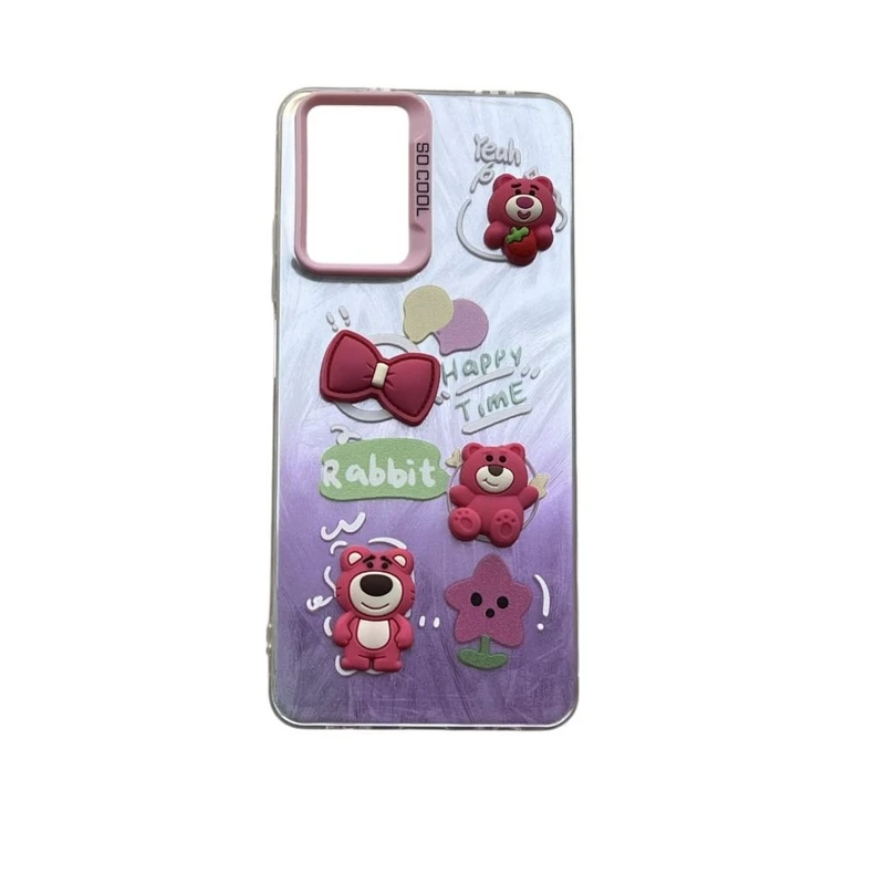 کاور مدل سوکول طرح عروسک برجسته کد 128  مناسب برای گوشی موبایل سامسونگ Galaxy A55