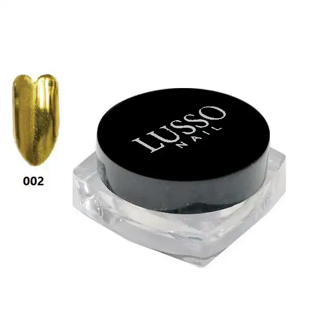 پودر کروم ناخن لوسو مدل Cr کد 002