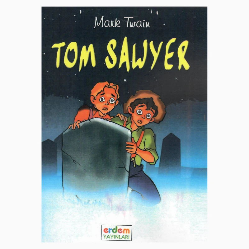 کتاب TOM SAWYER اثر MANK TWAIN انتشارات ERDEM YAYINLARI