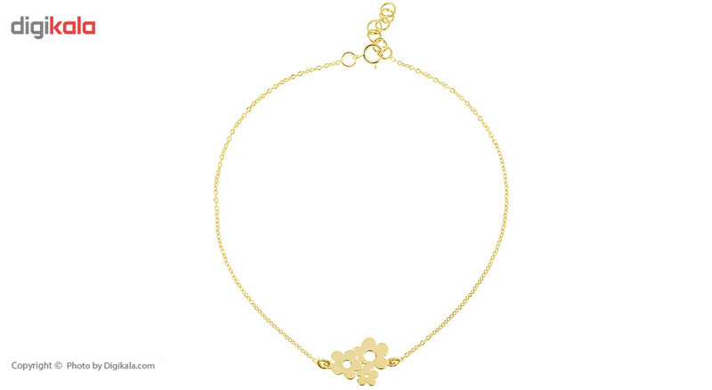 پابند طلا 18 عیار رزا مدل AK04