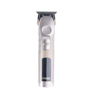 ماشین اصلاح موی سر و صورت کرونیر مدل CR-1274، اصلاح به صورت خط زن، صفر زن، نمایشگر ال ای دی، قابلیت تنظیم سرعت، منبع انرژی با باتری قابل شارژ، تکنولوژی اصلاح به صورت تریم، مدت زمان شارژ 120 دقیقه و مدت زمان استفاده پس از شارژ 180 دقیقه، به‌همراه شارژر