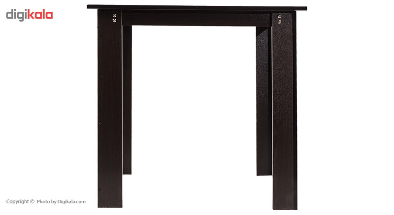 میز ناهار خوری صنایع چوب قائم کد K210 سایز 80 × 80