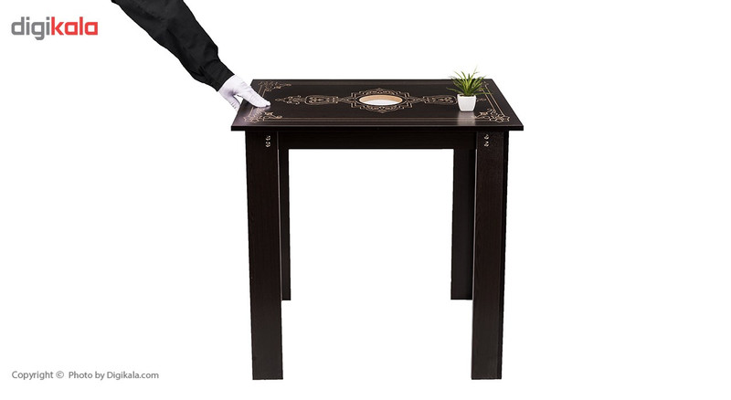 میز ناهار خوری صنایع چوب قائم کد K210 سایز 80 × 80