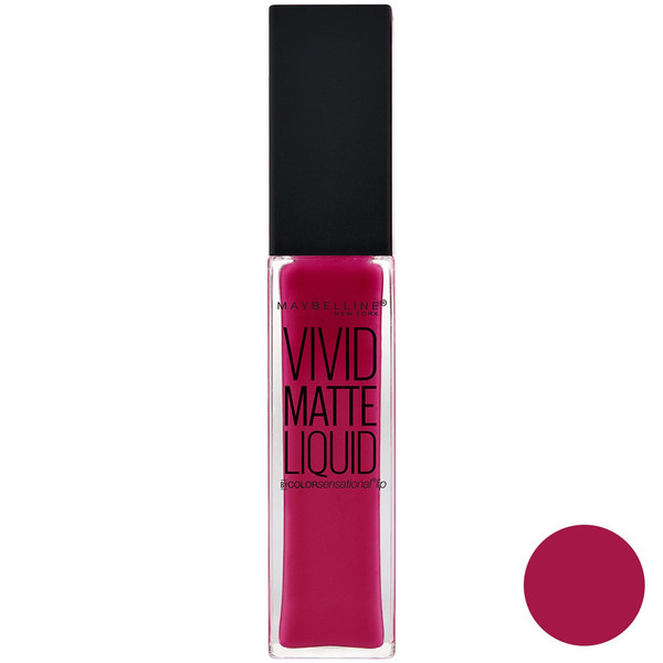 رژ لب مایع میبلین سری Vivid Matte مدل Berry Boost شماره 40