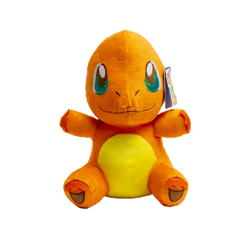 عروسک پولیشی یانیک مدل دایناسور چارمندر کد 100256 ارتفاع 26 سانتی متر