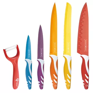 ست 6 پارچه چاقوی آشپزخانه‌ رویال تی لاین مدل RL COL5