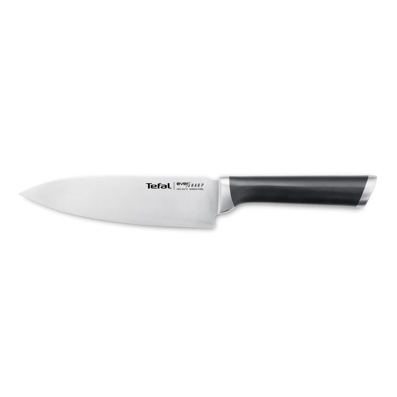چاقو قصابی با تیغه استیل و با دسته پلاستیک تفال مدل Ever Sharp K2569004