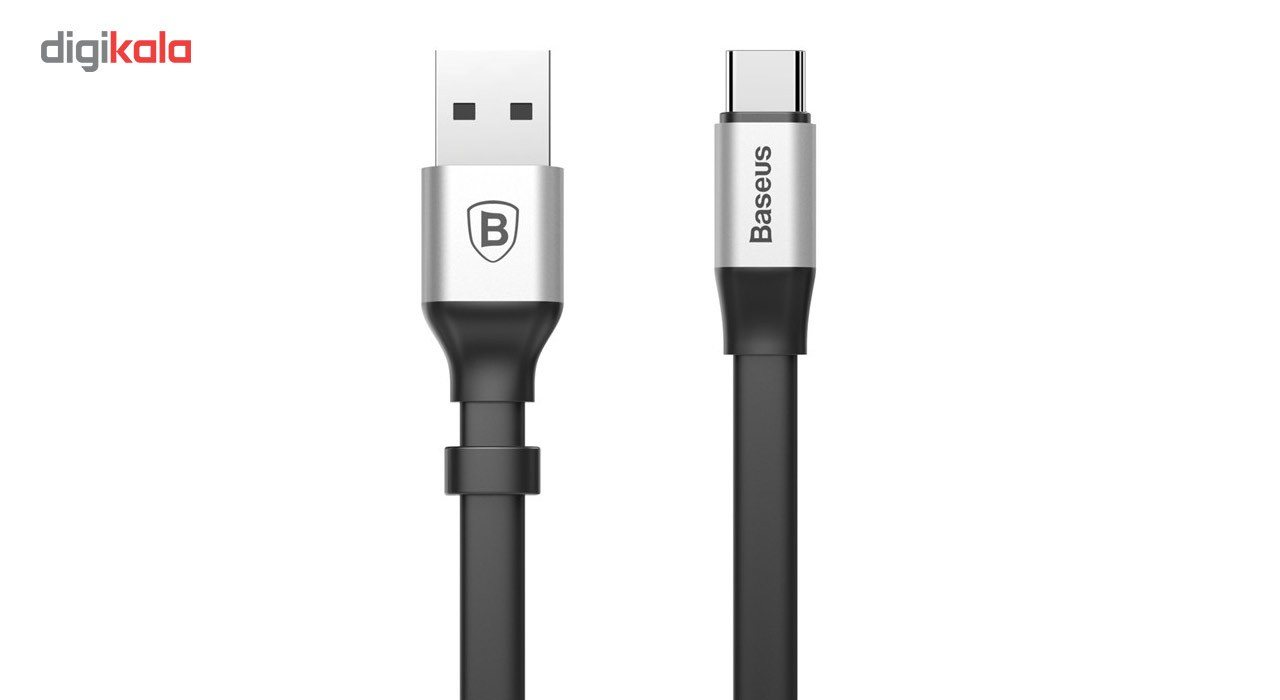 کابل تبدیل USB به USB-C باسئوس مدل Nimble طول 0.23 متر