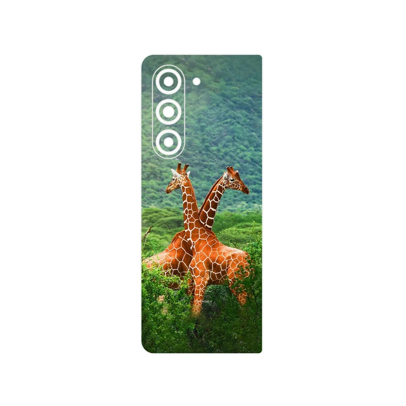 برچسب پوششی ماهوت مدل Giraffe مناسب برای گوشی موبایل سامسونگ Galaxy Z Fold 5