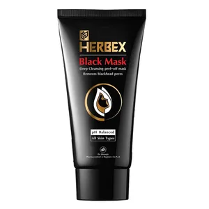 ماسک صورت هربکس مدل Black حجم 75 میلی لیتر
