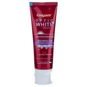 خمیر دندان کلگیت سری Optic White مدل Whiten And Restore حجم 75 میلی لیتر