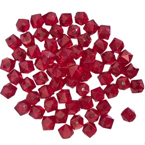 مهره گوشواره مدل مکعب چند وجهی کد 328 بسته 50 عددی