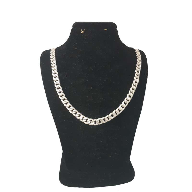 زنجیر نقره مردانه کد zhpni68